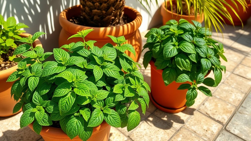 beachside edible herb gardening
