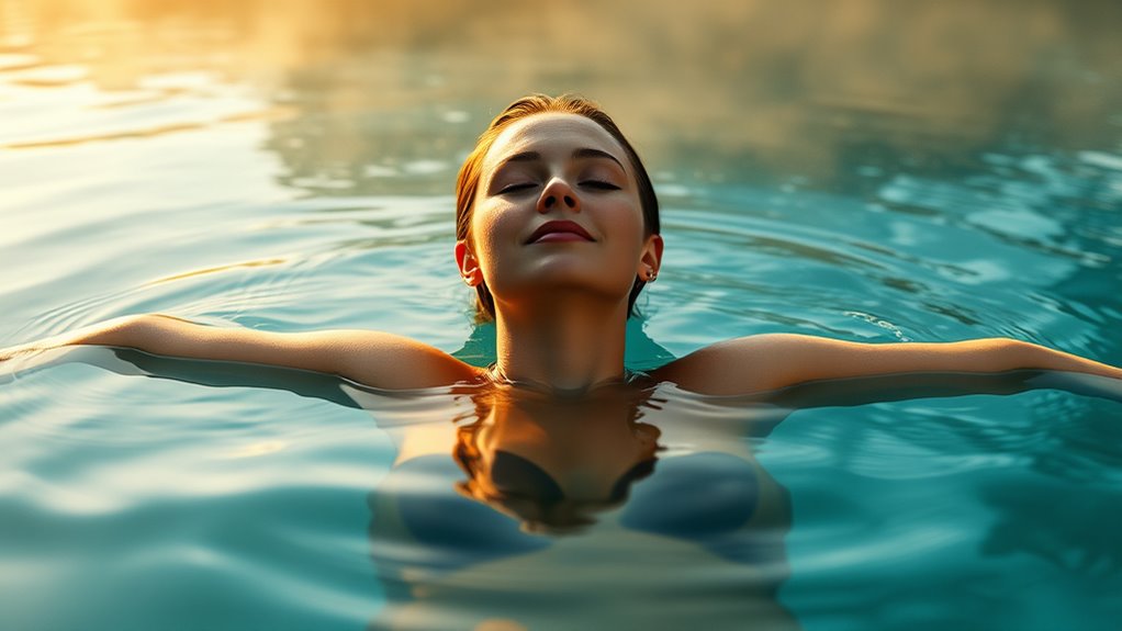 body awareness through floating