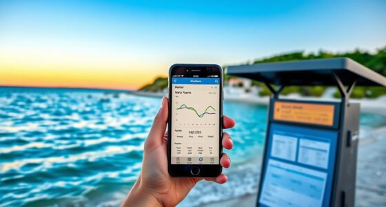 check beach water reports