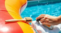 clean maintain inflate surfaces