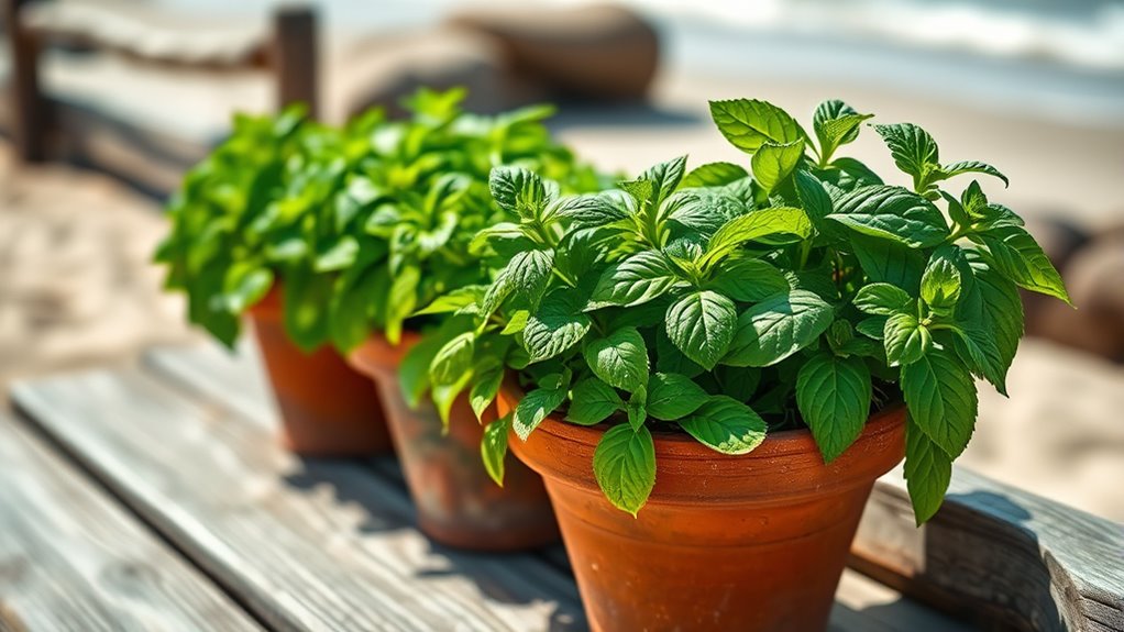 coastal herb garden design