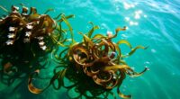 edible seaweed near shore