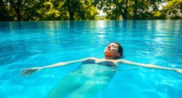 floating breath stress relief