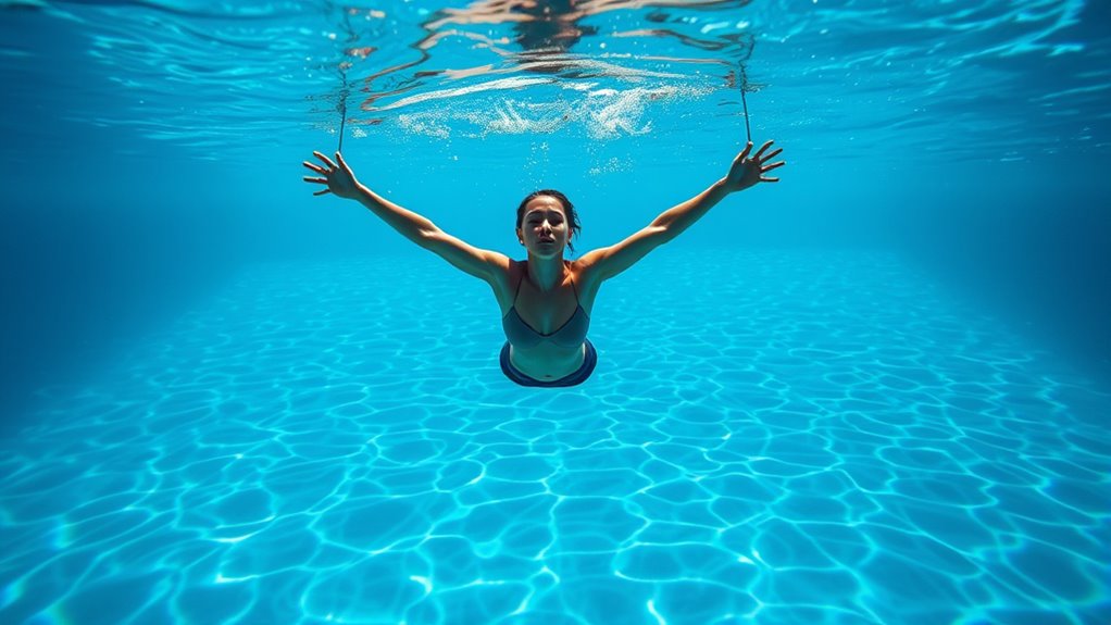 floating enhances core stability