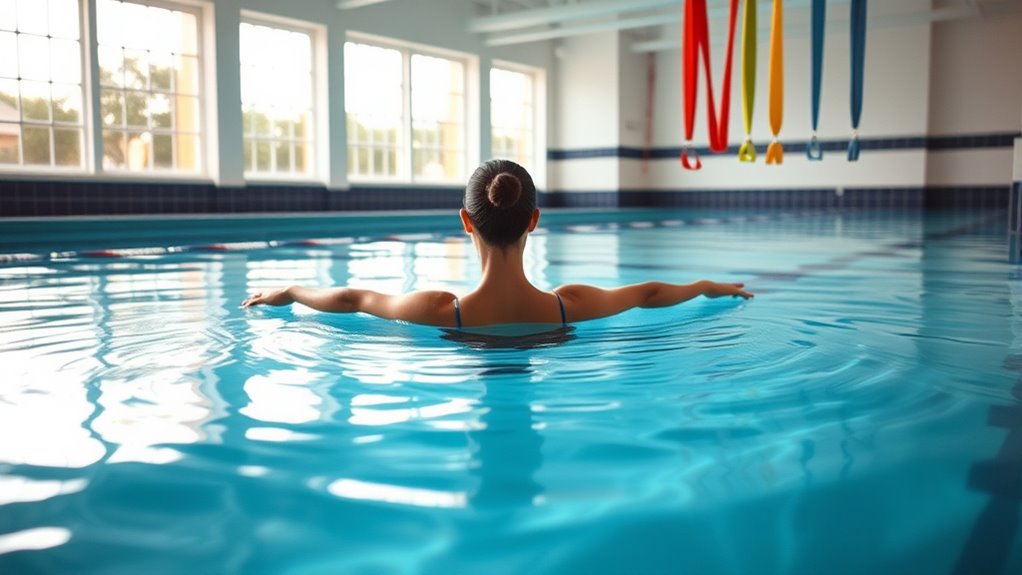 floating enhances exercise safety