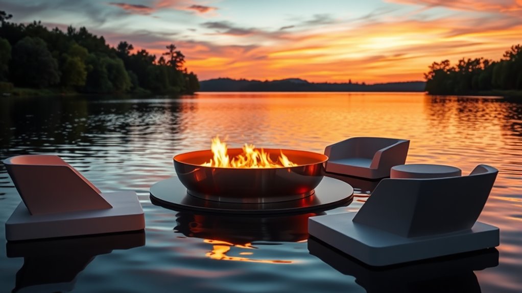 floating fire pit safety tips
