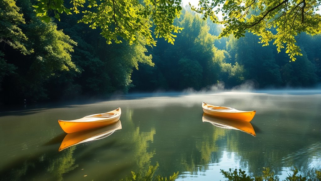 floating forest shoreline experience