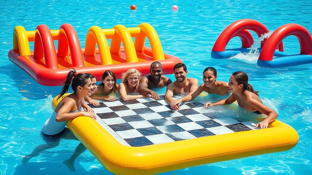 floating games for friends