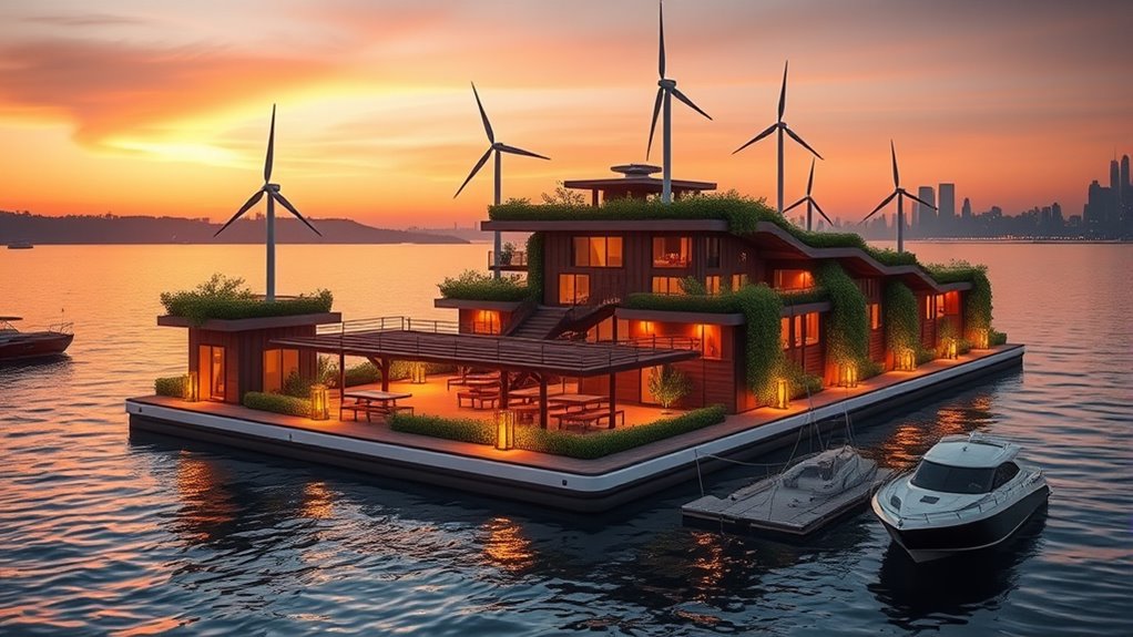 floating sustainable maritime communities