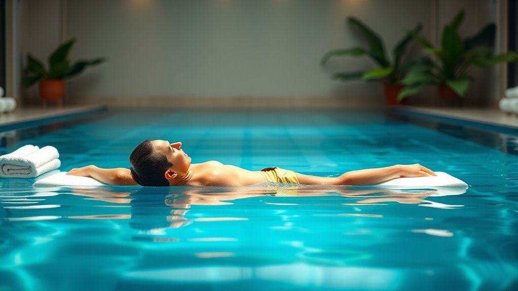 floating therapy alleviates joint pain