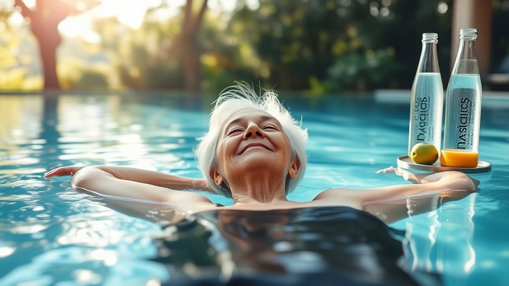 floating therapy promotes hydration