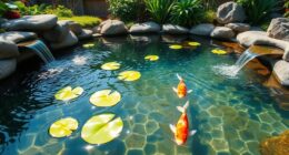 guide pond water flow