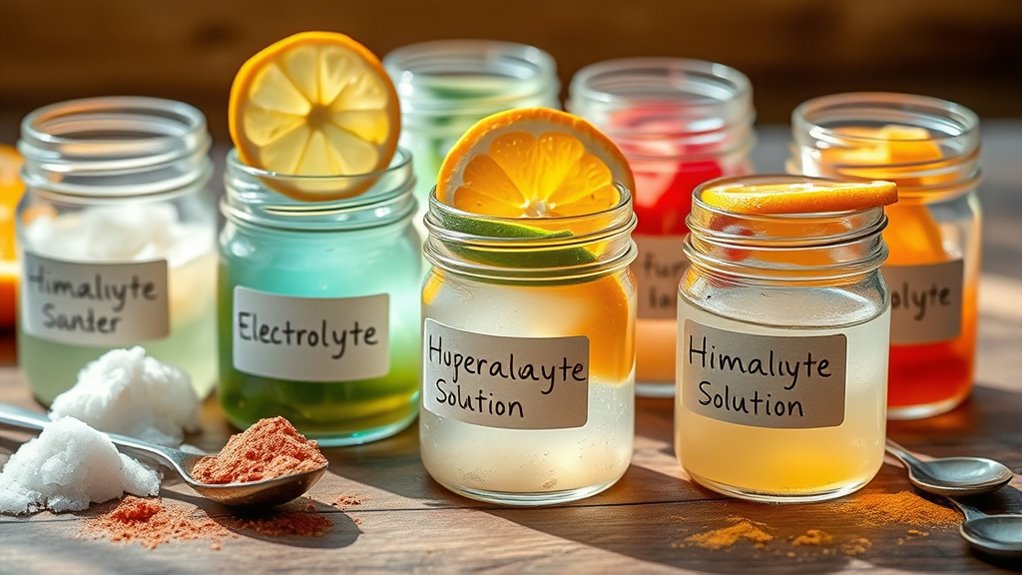 homemade electrolyte hydration solutions