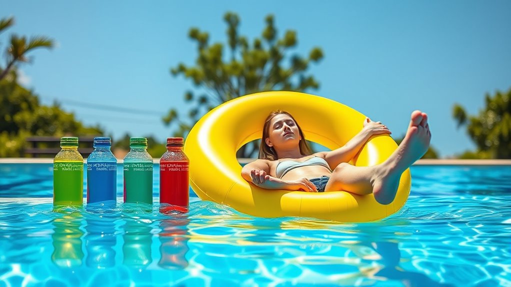 ideal hydration for floating