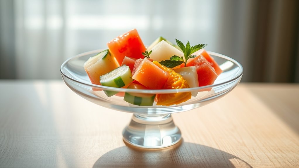 light digestible floating meals