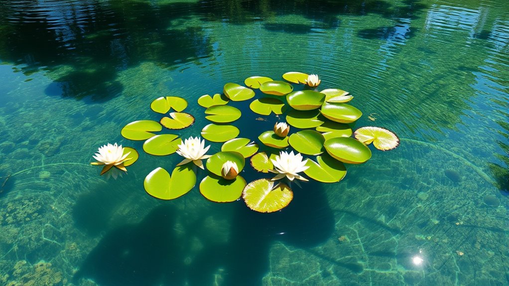 maintain clear water regularly