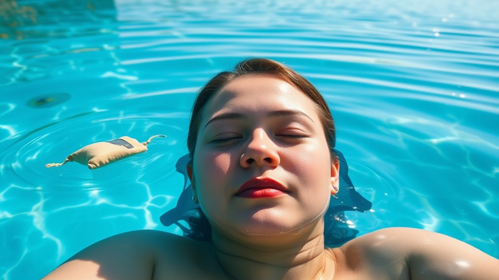 managing motion sickness during float