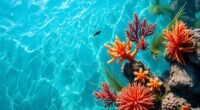 marine life and coastal plants