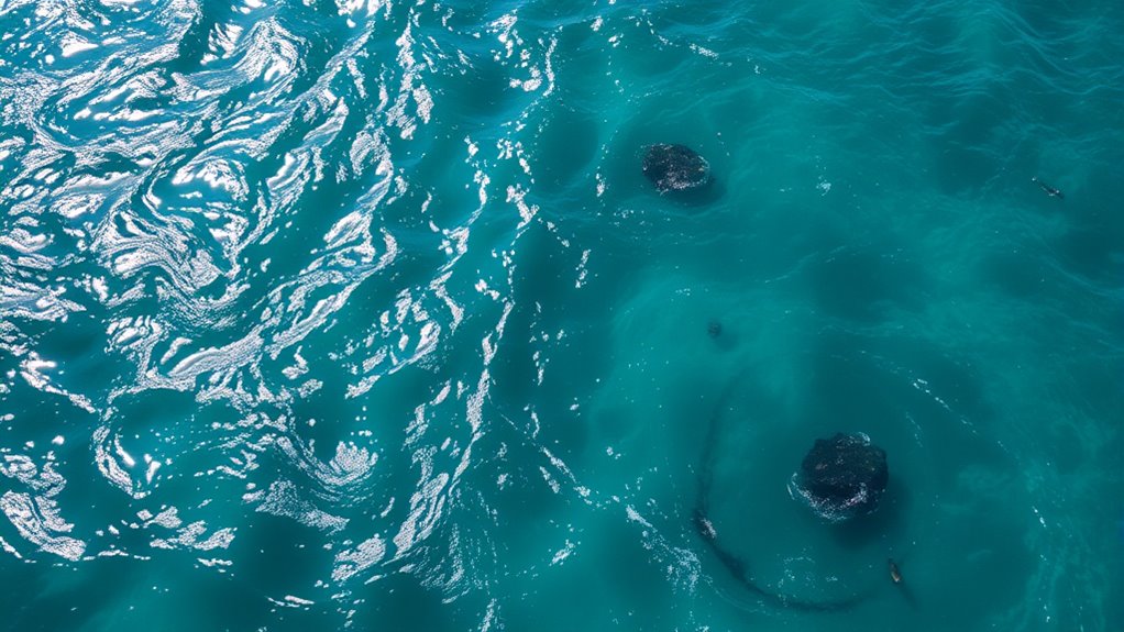 ocean currents spread plastic