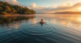 optimal swimming and floating times