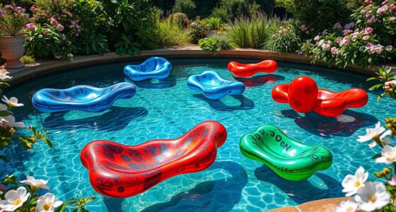 pool and garden art
