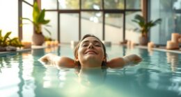 practice calming floating routine