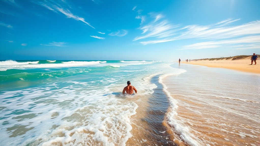 rip currents and floaters