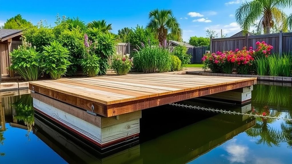 safe durable floating platform