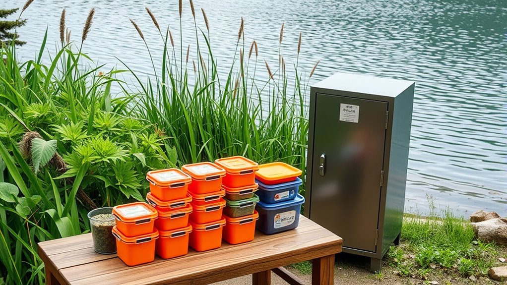 secure food from wildlife