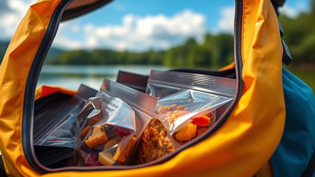 secure waterproof snack containers