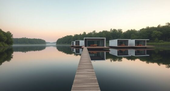 serene immersive floating experience