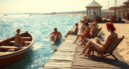 shoreline bathing traditions history