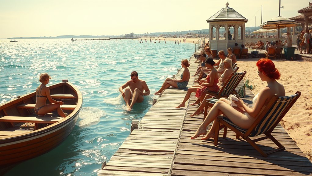 shoreline bathing traditions history