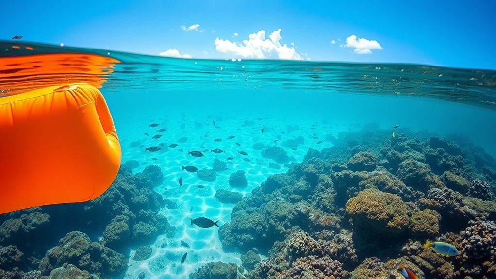 snorkeling float safety tips