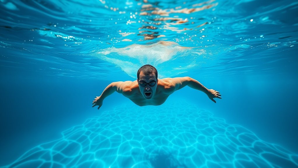 swim float interval training