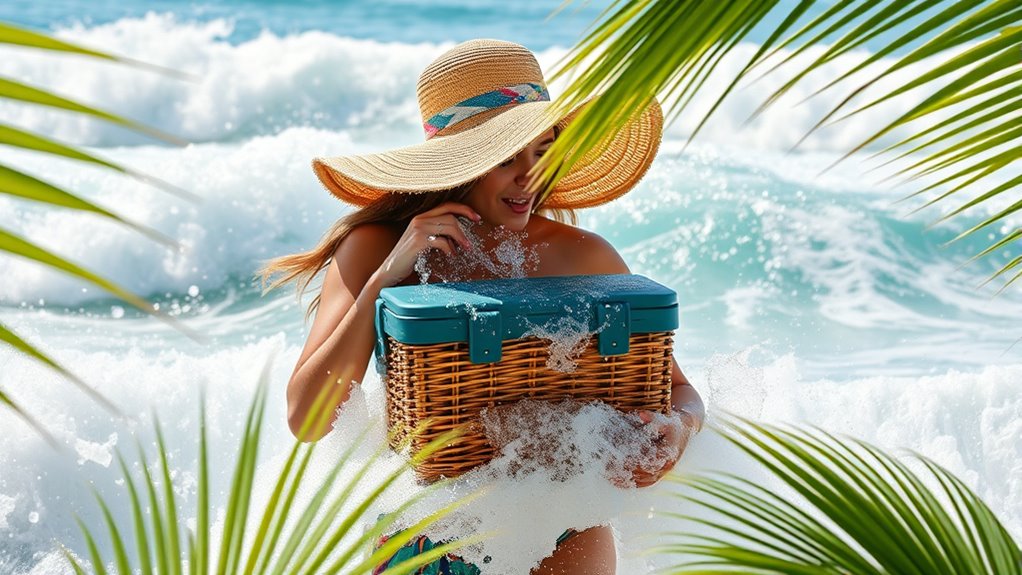 use splash resistant food covers