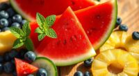watermelon and hydrating fruits