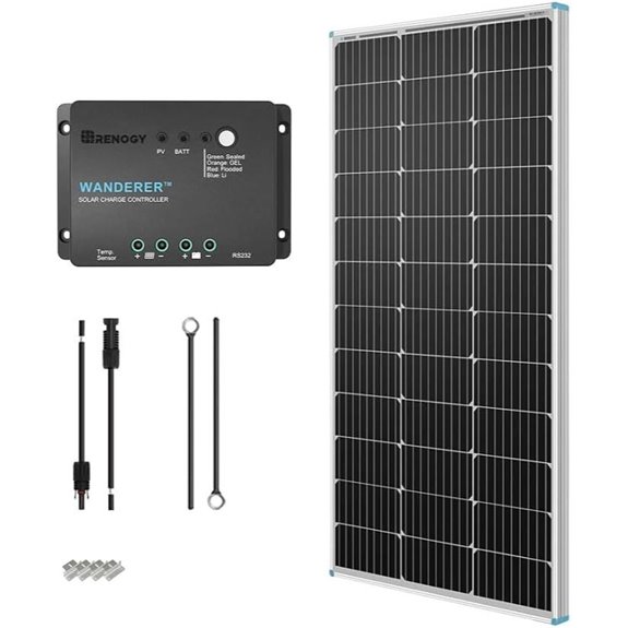 Renogy 100W Solar Panel Starter Kit