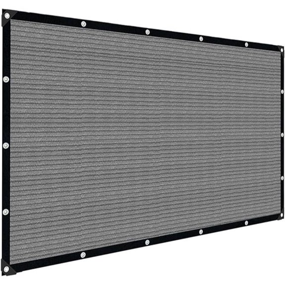 10x12 Sun Shade Cloth with Grommets and Sunblock