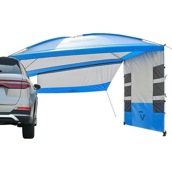 JOYTUTUS 11.5FT Vehicle Awning with Sides