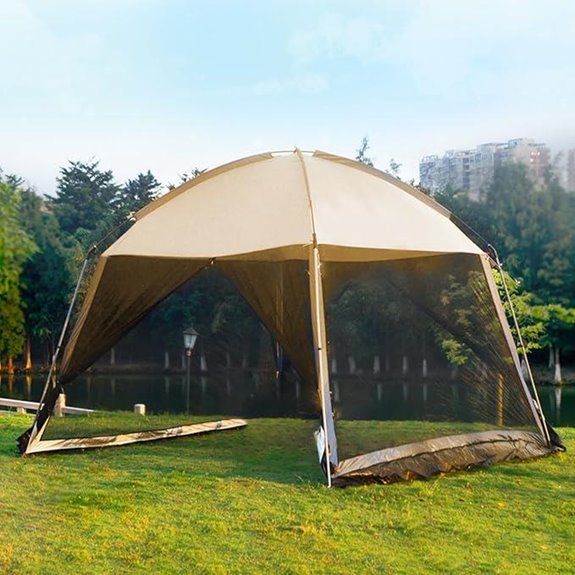 GVDV 11x11 Ft Screen House Tent with Carry Bag