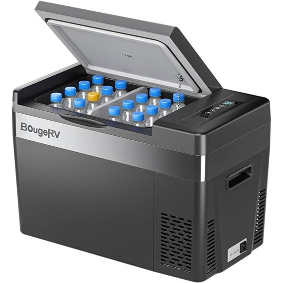 BougeRV 12V Car Refrigerator & Freezer 30 Quart