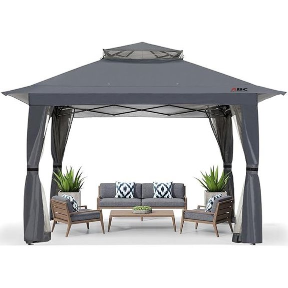 ABCCANOPY 13x13 Pop Up Gazebo with Mosquito Net