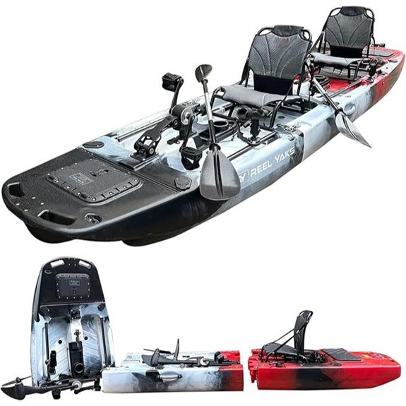 14ft Yak Raider Modular Kayak with Pedal Drive
