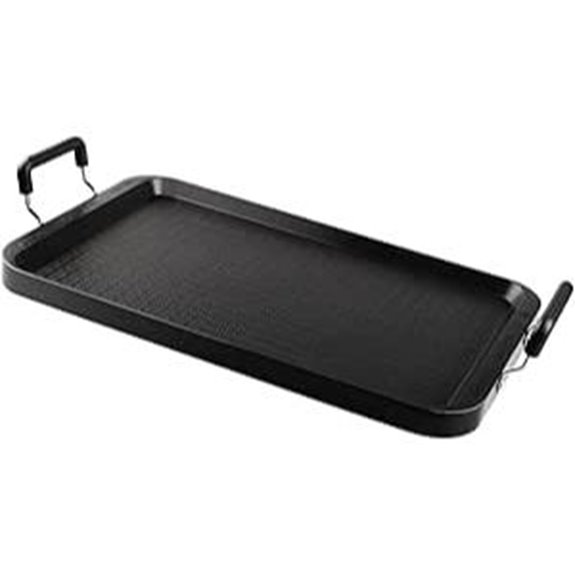 Vayepro 17-Inch 2-Burner Non-Stick Griddle Pan