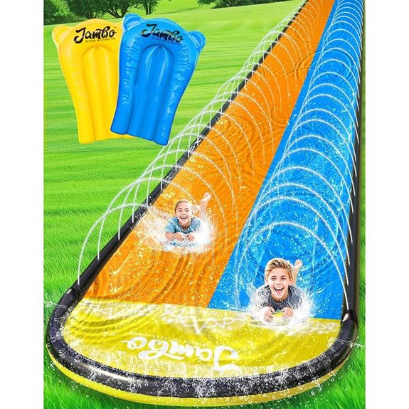 JAMBO XL 20Ft Water Slide with Sprinkler System