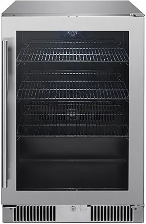 Blaze 20-Inch Outdoor Beverage Cooler with Lock