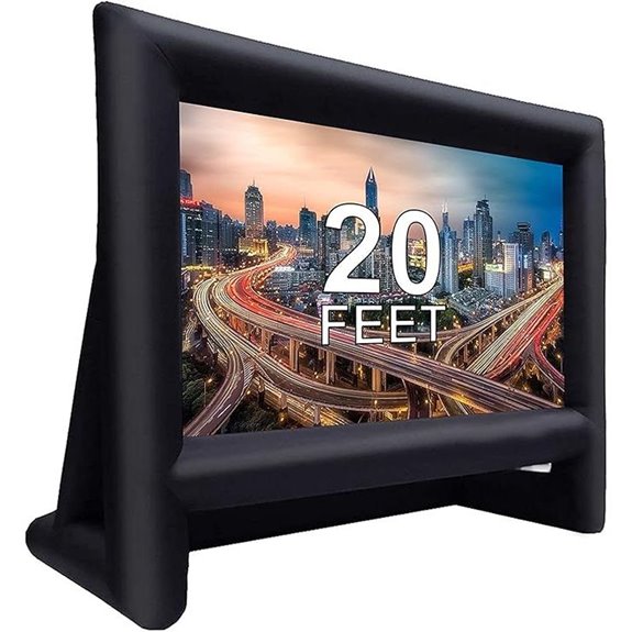 20ft inflatable movie screen