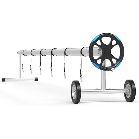 GarveeLife 21 ft Aluminum Pool Cover Reel System