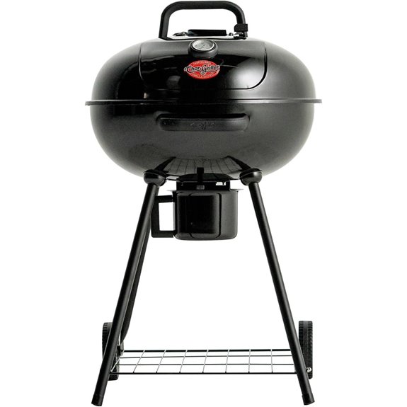 Char-Griller 22-inch Kettle Charcoal Grill and Smoker